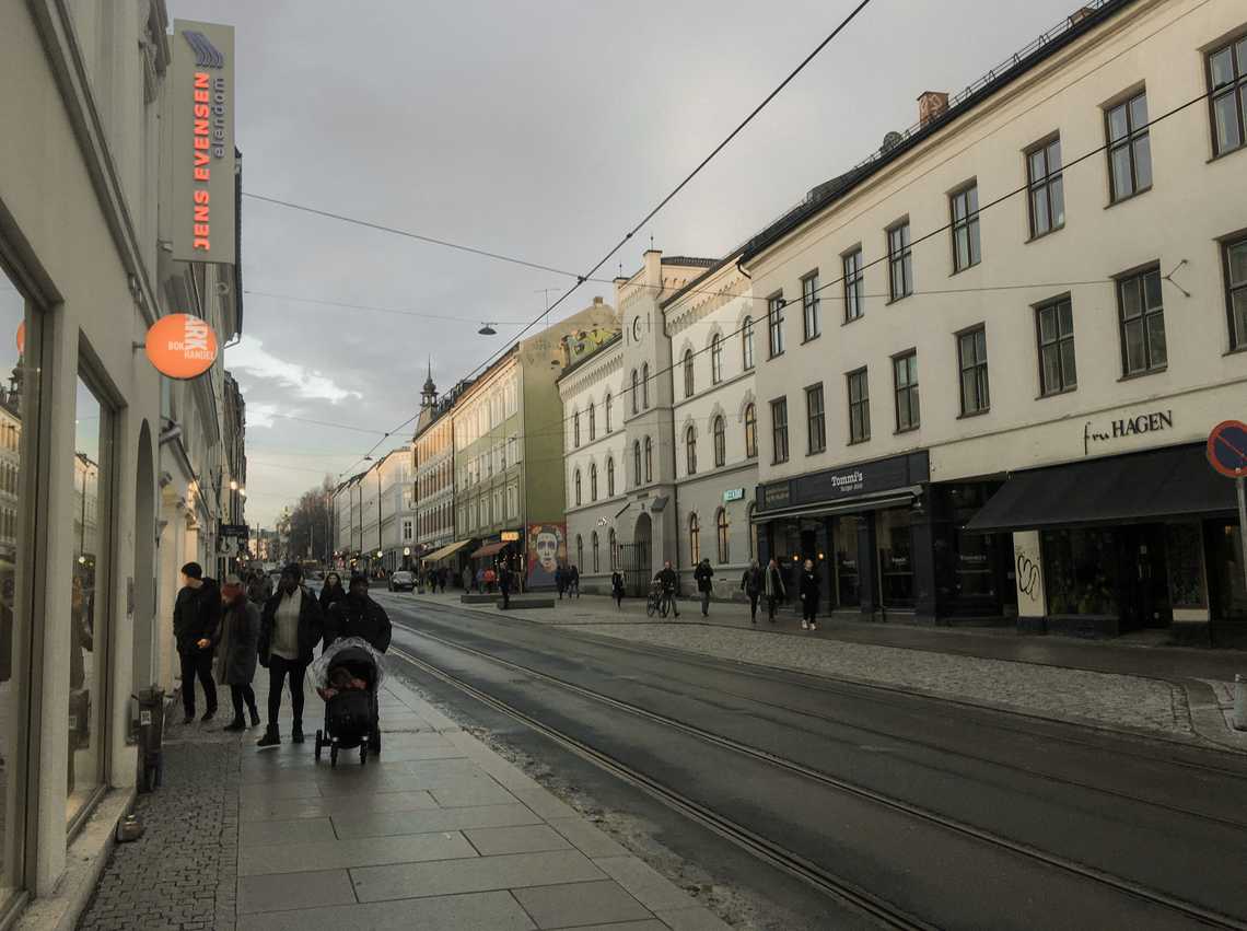 Grünerløkka'dan bir kare